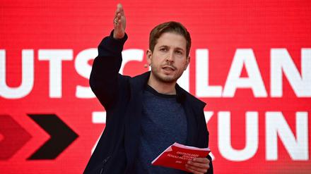 SPD-Vize Kühnert hat seine Position zu einer Neuauflage der Groko abermals verdeutlicht.