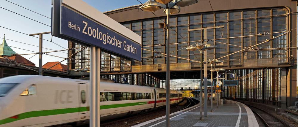 Ab Dezember werden voraussichtlich wieder täglich ICE am Bahnhof Zoo halten.