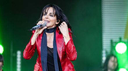 Nena live beim Sommer Open Air Picknickdecken Konzert im Steigerwaldstadion. Erfurt.