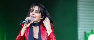 Nena live beim Sommer Open Air Picknickdecken Konzert im Steigerwaldstadion. Erfurt.