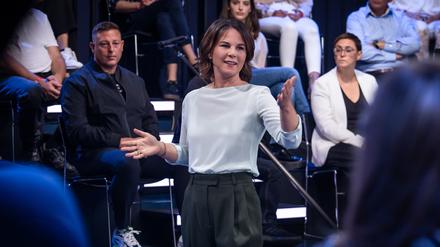 Klartext, Annalena Baerbock, am Donnerstag Abend im ZDF. 