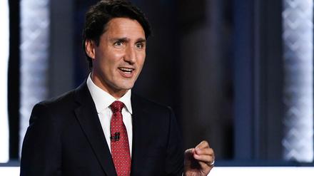 Justin Trudeau, Premierminister von Kanada und Parteivorsitzende der Liberalen (Archivbild)