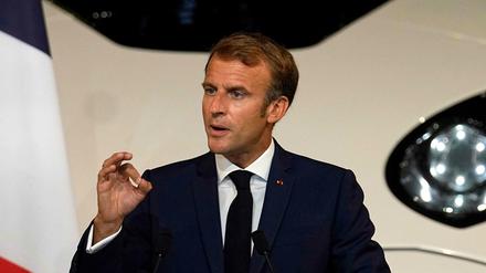 Frankreichs Präsident Emmanuel Macron stellt ein baldiges Ende des Gesundheitspasses in Aussicht. 