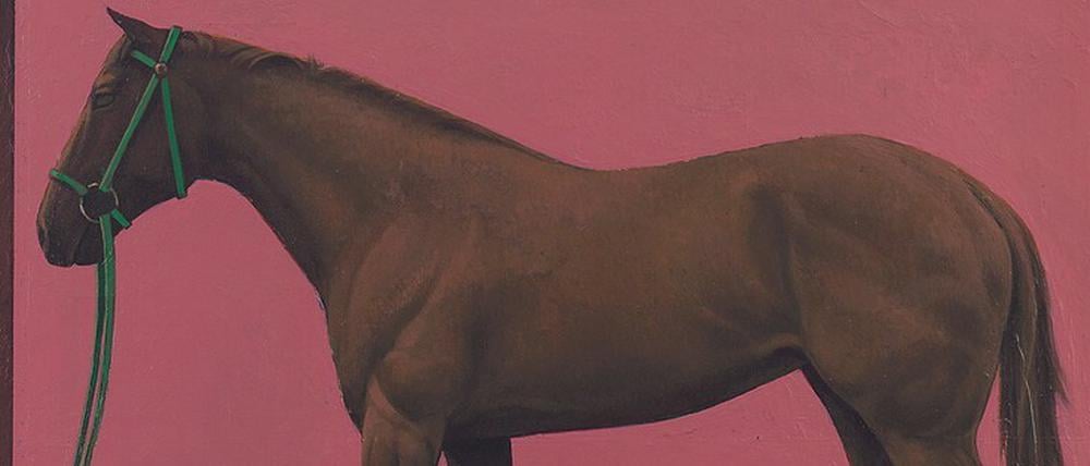 Auf Holz hat Liu Ye sein Motiv „Cuadra san Cristobal“ vergangenes Jahr in Anlehnung an eine Fotografie von René Burri von 1976 gemalt.