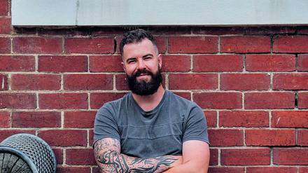 Der tasmanische Schriftsteller Kyle Perry
