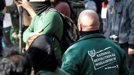 Die rechtsextreme Kleinstpartei „III. Weg“ testet mit ihren Aktionen immer wieder die Grenzen der Meinungsfreiheit.
