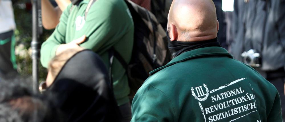 Die rechtsextreme Kleinstpartei „III. Weg“ testet mit ihren Aktionen immer wieder die Grenzen der Meinungsfreiheit.