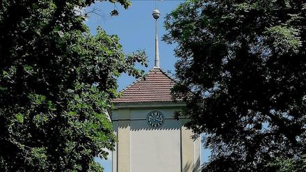 Die schöne Kirche im Dorfkern von Berlin-Lübars.
