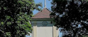 Die schöne Kirche im Dorfkern von Berlin-Lübars.