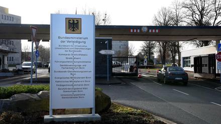 Das Bundesministerium der Verteidigung in Bonn.