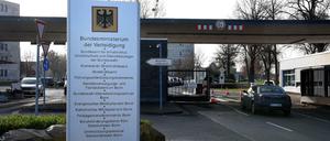 Das Bundesministerium der Verteidigung in Bonn.