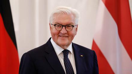 Bundespräsident Frank-Walter Steinmeier bei einer Veranstaltung im Schloss Bellevue.