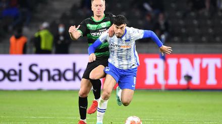 Dynamisch und zielstrebig. Suat Serdar (vorne) wird bei Hertha BSC für seine Qualitäten geschätzt.