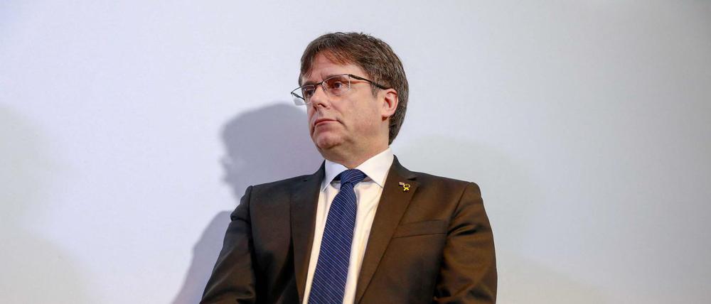 Der frühere katalanische Regierungschef Carles Puigdemont (Archivbild von 2019)