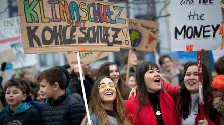 Eine Demonstration von Fridays for Future in Berlin (Archivbild) 