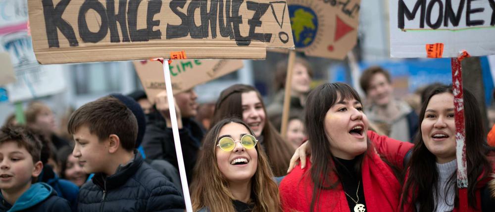 Eine Demonstration von Fridays for Future in Berlin (Archivbild) 