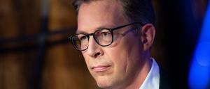 CSU-Generalsekretär Markus Blume zeigt sich enttäuscht über das Wahlergebnis.