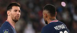 Teures Spielzeug. Für die Investoren von PSG spielt Geld kaum eine Rolle - nur so lassen sich Weltstars wie Lionel Messi (links) und Neymar finanzieren. 