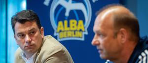 Trainer und Manager. Israel Gonzalez (links) trägt in dieser Saison die Verantwortung an der Seitenlinie, Marco Baldi jene für den gesamten Klub.