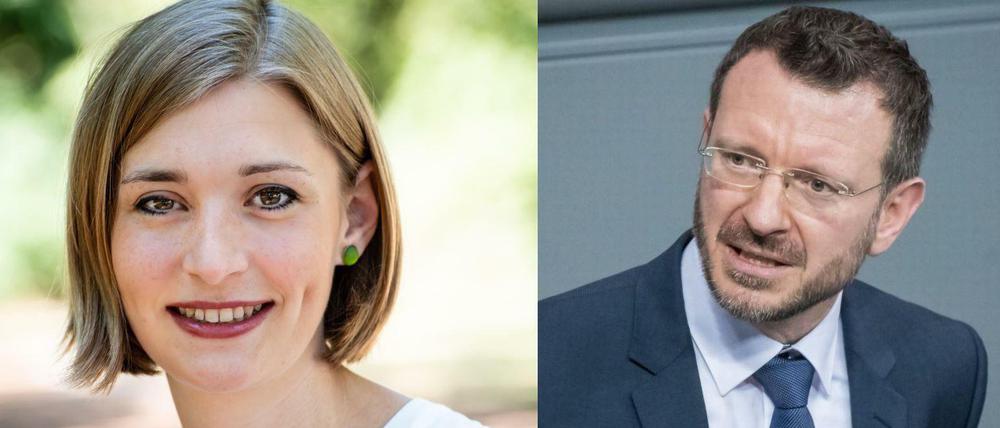 Sie gewinnt für die Grünen in Mitte, er verliert mit der CDU in Tempelhof-Schöneberg