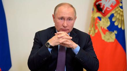 Der Präsident von Russland: Wladimir Putin.