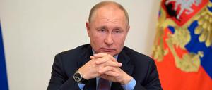 Der Präsident von Russland: Wladimir Putin.