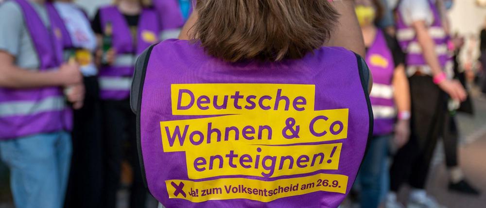 Unterstützer der Initiative ·Deutsche Wohnen und Co. enteignen.