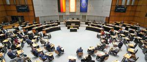 Die Regierung muss sich dem Parlament stellen: das Plenum des Berliner Abgeordnetenhauses.