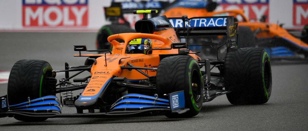 Lando Norris startet in Sotschi zum ersten Mal in seiner Karriere von ganz vorne.