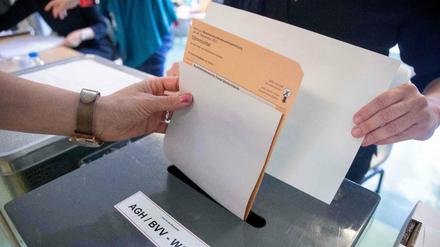 Wahl zur Bezirksabgeordnetenversammlung.