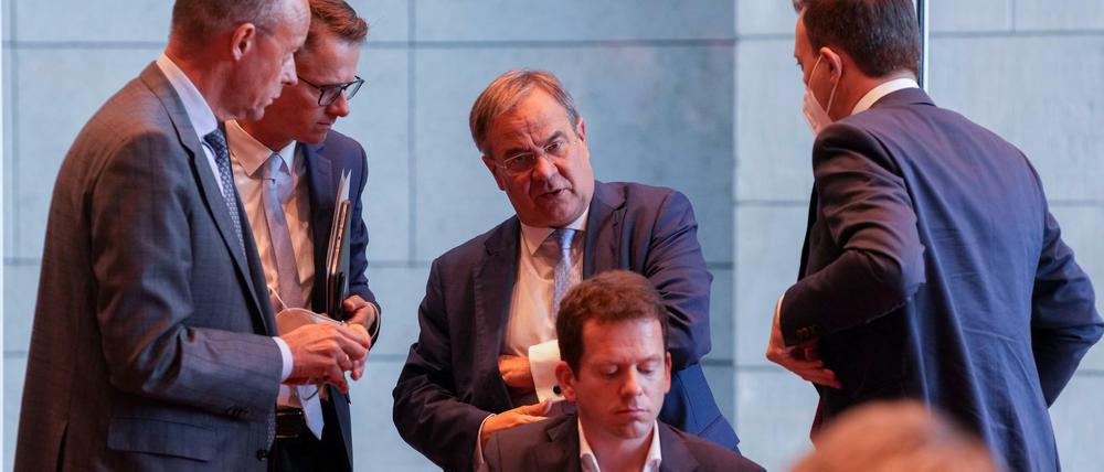 Armin Laschet wirbt weiter für Jamaika.