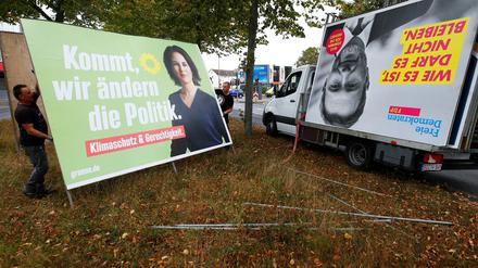 Slogans weg, jetzt wird verhandelt zwischen denen, die man bisher als unmögliche Partnerinnen sah.