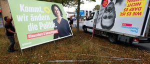 Slogans weg, jetzt wird verhandelt zwischen denen, die man bisher als unmögliche Partnerinnen sah.
