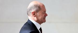 SPD-Kanzlerkandidat Olaf Scholz weiß eine geschlossene Fraktion hinter sich.