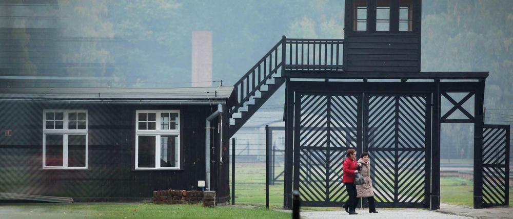 Im früheren nationalsozialistischen Konzentrationslager Stutthof starben etwa 65.000 Menschen. 