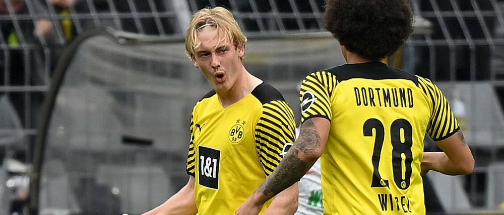Julian Brandt erzielte in Dortmund das entscheidende Tor für den BVB