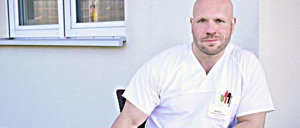 Krankenpfleger Ricardo Lange