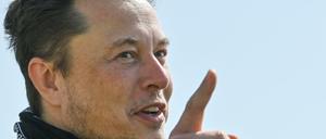 Elon Musk, Tesla-Chef, hatte am Tag der offenen Tür die Gigafactory in Grünheide besucht.