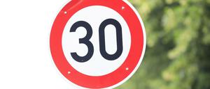 Tempolimit, 30, 30 Zone, Potsdam 11.06.2020 Foto: Sebastian Gabsch