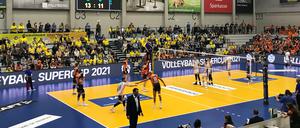 Souverän siegten die Volleys gegen Frankfurt mit 3:0.