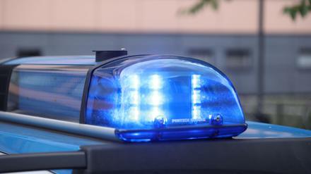 In Potsdam leuchtet ein Blaulicht
