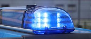 In Potsdam leuchtet ein Blaulicht