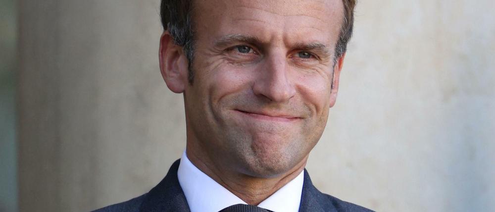 Emmanuel Macron setzt auf informelle Gespräche mit den deutschen Parteien.