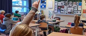 Beim Wechselunterricht waren meist nur die Hälfte der Kinder gleichzeitig da. Jetzt sind die Klassen wieder voll.
