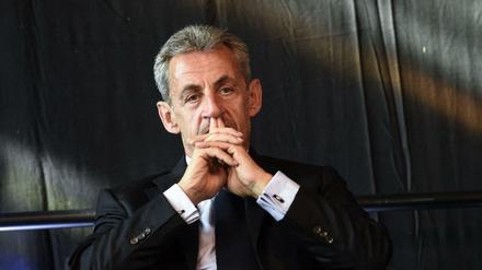 Frankreichs Ex-Staatschef Nicolas Sarkozy bei einem Auftritt in der vergangenen Woche in Calais.