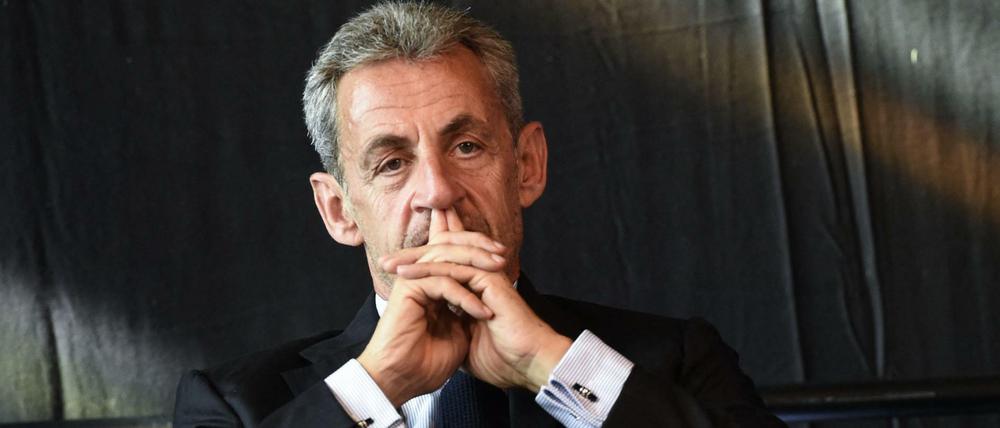 Frankreichs Ex-Staatschef Nicolas Sarkozy bei einem Auftritt in der vergangenen Woche in Calais.