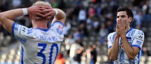 Nicht zu fassen. Bei Hertha BSC hadern sie mit dem Schicksal.
