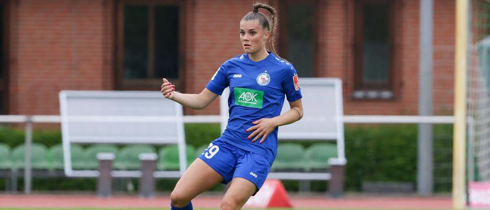 Gegen Essen traf Selina Cerci zum 3:2.