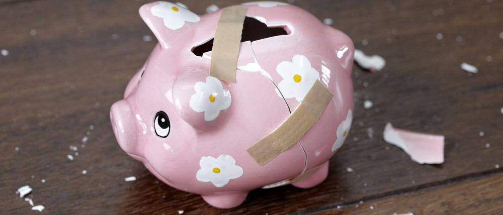 Kein Geld: Am Ende droht die Insolvenz.