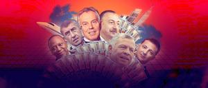 Von Wolodimir Selenskij bis Tony Blair: Hochrangige Politiker sind an Offshore-Geschäften beteiligt.